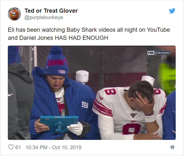 Meme’s the Word: NY Giants Daniel Jones and Eli Manning Get Meme’d ...